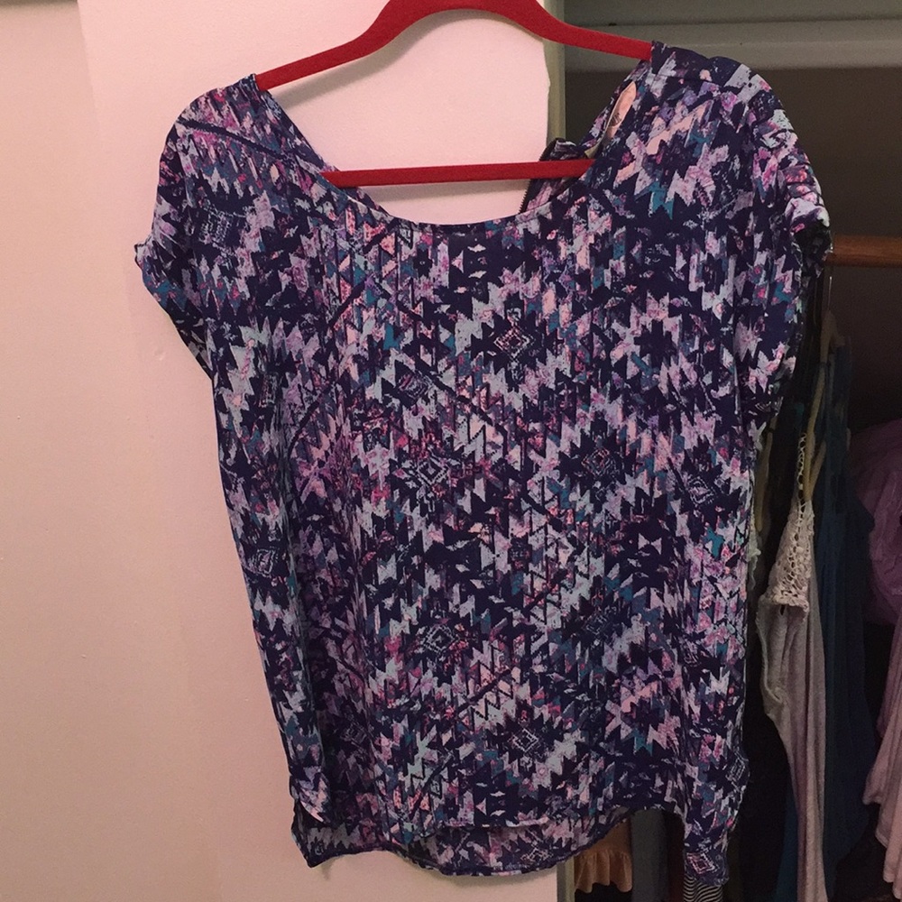Pink Republic shirt. Polyester.